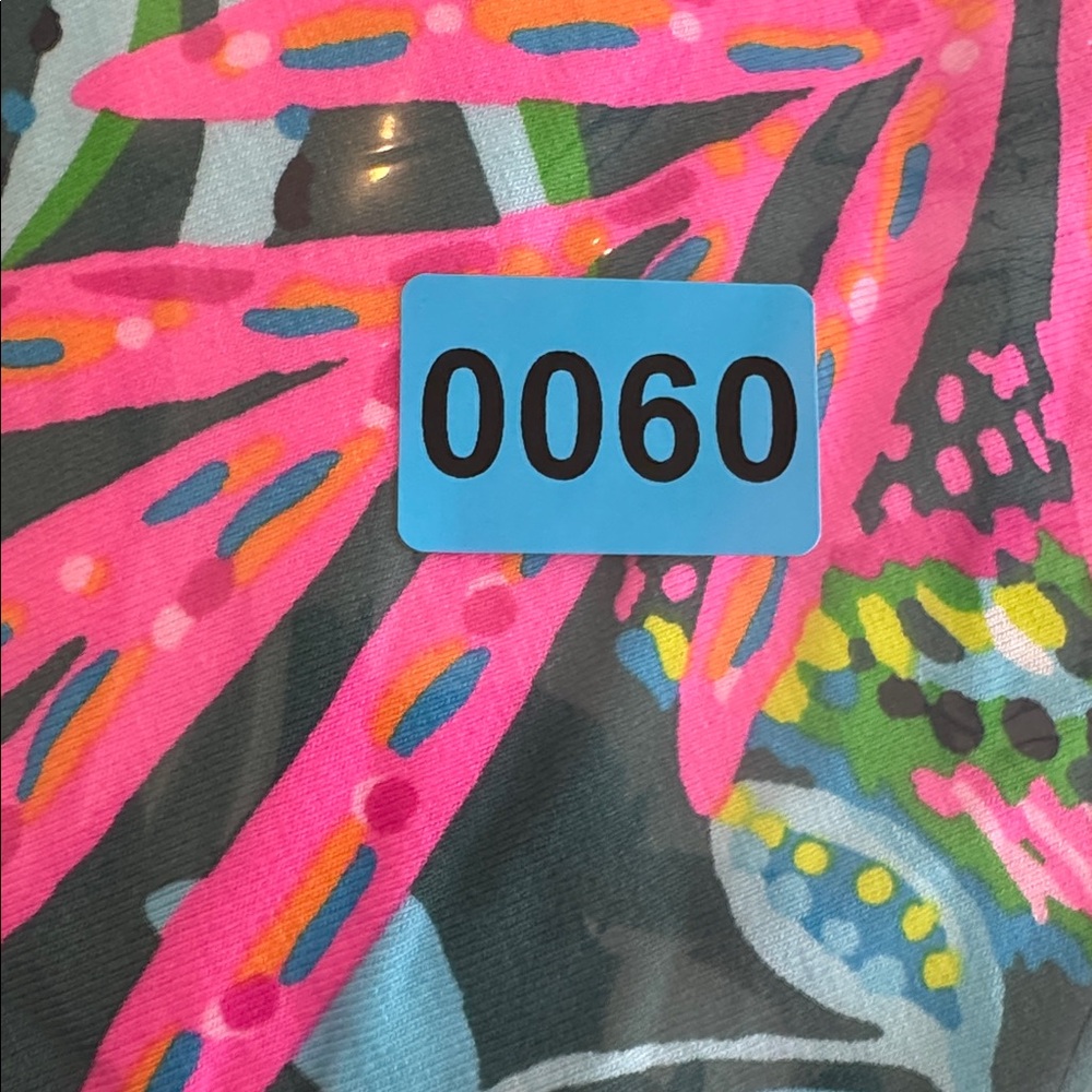 NWT Lilly Pulitzer Sz XS Chiara Tiered Dress Multi Sunshine Jungle - Picture 11 of 11